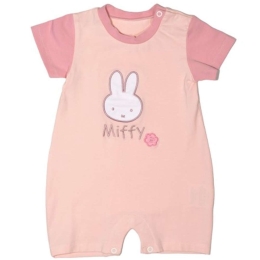 Φορμάκι Καλοκαιρινό Design 12 48-8752-74/12 Με Κέντημα Light Pink Miffy Νο74/79 Βαμβάκι-Elastane