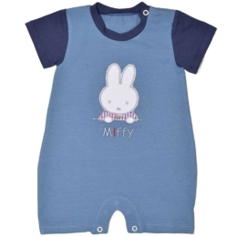 Φορμάκι Καλοκαιρινό Design 19 48-8752-68/19 Με Κέντημα Blue Miffy Νο68/73 Βαμβάκι-Elastane