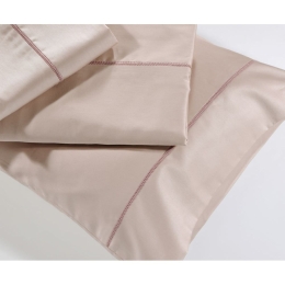 Παπλωματοθήκη S250/11 (Σετ 3τμχ) Powder Pink Down Town Υπέρδιπλo 235x245cm 100% Βαμβακοσατέν