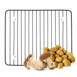 Σχάρα Ψησίματος Ορθογώνια 87.35.55.32.27 27x32cm Inox Ανοξείδωτο Ατσάλι