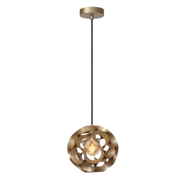 Φωτιστικό Οροφής Hannelore 10423/30/02 30x163cm 1xE27 40W Gold Lucide
