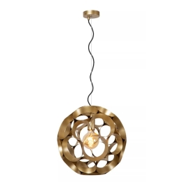 Φωτιστικό Οροφής Hannelore 10423/40/02 10x170,8cm 1xE27 40W Gold Lucide