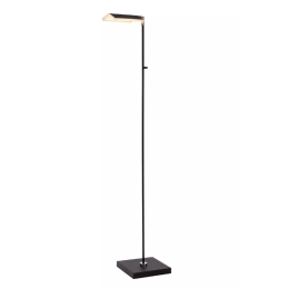 Φωτιστικό Δαπέδου Aaron 19730/10/30 20x134cm 12W LED 2700K Dimmable Black Lucide