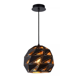 Φωτιστικό Οροφής Malunga 21415/25/30 25x150cm 1xE27 60W Black Lucide