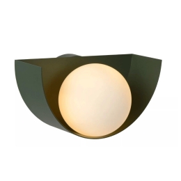 Φωτιστικό Τοίχου - Απλίκα Benni 45201/01/33 1xG9 28W Green Lucide