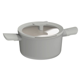 Κατσαρόλα Με Καπάκι Balance Leo 3950428 20cm/3,1Lt Grey BergHOFF 20cm Αλουμίνιο