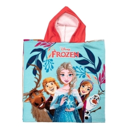 Πόντσο Θαλάσσης Quick Dry Disney Home Frozen 27 Sky Blue DimCol
