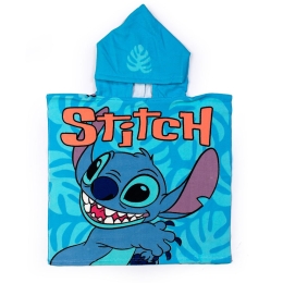 Πόντσο Θαλάσσης Disney Lilo & Stitch 9 Quick Dry 2 Sky Blue DimCol