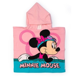 Πόντσο Θαλάσσης Disney Minnie & Daisy 90 Quick Dry Coral DimCol