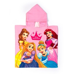 Πόντσο Θαλάσσης Disney Princess 08 Quick Dry Pink DimCol