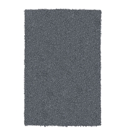 Πατάκι Μπάνιου Zagreb 5529 Anthracite Grey Kleine Wolke 55Χ85 100% Βαμβάκι