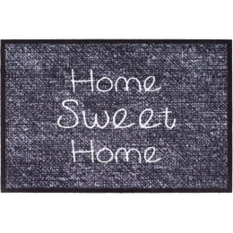 Πατάκι Εισόδου Mondial 046 Home Sweet Home 50X75cm Blue-Grey Sdim 50X75