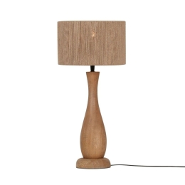 Φωτιστικό Επιτραπέζιο Toba 567200130 24,5x54cm 1xE27 10W Natural Trio Lighting