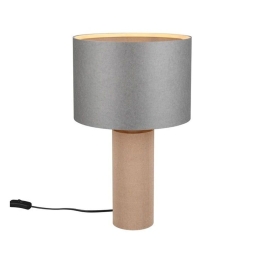 Φωτιστικό Επιτραπέζιο Canio 568190111 30x48cm 1xE27 40W Natural-Grey Trio Lighting