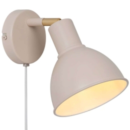 Φωτιστικό Τοίχου - Απλίκα Pop 45841009 Φ15,5x20cm E27 18W Beige Nordlux