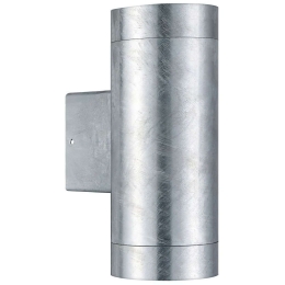 Φωτιστικό Τοίχου - Απλίκα Tin Maxi Double 21519931 Φ7,6x19cm 2xGu10 28W Galvanized Nordlux
