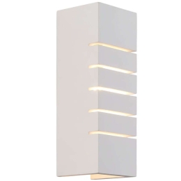Φωτιστικό Τοίχου - Απλίκα Lancio Square 2412501001 7,5x7,5x21,5cm G9 5W White Nordlux