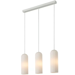 Φωτιστικό Οροφής - Ράγα Miella 2412533001 52x30cm 3xE27 25W White Nordlux