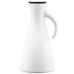 Κανάτα Ισοθερμική 502802 1000ml Matte White Eva Solo Ατσάλι,Γυαλί