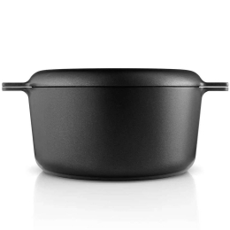 Κατσαρόλα Αντικολλητική Nordic Kitchen 280245 24cm 4,5lt Black Eva Solo 24cm Αλουμίνιο