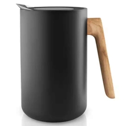 Κανάτα Ισοθερμική Nordic Kitchen 502756 1000ml Black-Natural Eva Solo Ατσάλι,Πλαστικό