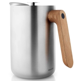 Καφετιέρα Γαλλικού Με Πρέσα Nordic Kitchen 502754 1000ml Natural-Inox Eva Solo Ατσάλι,Ξύλο