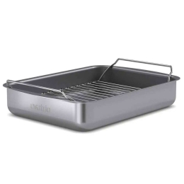 Ταψί Αντικολλητικό Με Σχάρα Professional 202035 30x22cm Inox Eva Solo Ατσάλι, Αλουμίνιο