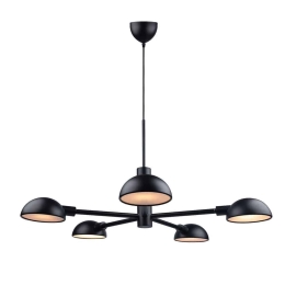 Φωτιστικό Οροφής Κρεμαστό Nomi E14 71x38,2cm Black Dftp