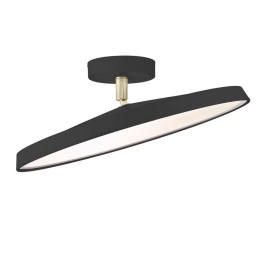 Φωτιστικό Οροφής - Πλαφονιέρα Kaito 2 Pro 40 LED 1840Lm 3000K 38,5x11,8cm Black Dftp