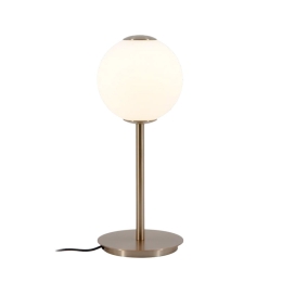 Φωτιστικό Επιτραπέζιο Audrey 2258 Φ15/37cm Led 480lm 9W 2700k Brass-Opal Umage