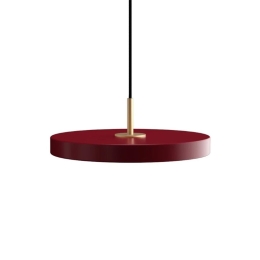 Φωτιστικό Οροφής Asteria Plus Mini Brass 2291 Φ31x10.5cm Led 1200lm 18W 2400-3000k Ruby Red Umage
