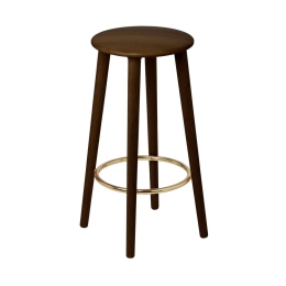 Σκαμπό Μπάρ Socialite 5880 44x67.5cm Dark Oak Brown Umage