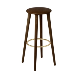 Σκαμπό Μπάρ Socialite 5881 47x77.5cm Dark Oak Brown Umage