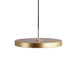 Φωτιστικό Οροφής Asteria Mini Steel 2205C4174 Φ31x3.3cm Led 900lm 14W 3000k Brass Umage