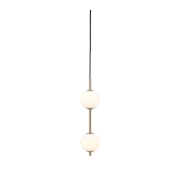 Φωτιστικό Οροφής Audrey 2 2255C2255-1 Φ12x50.1cm Led 830lm 18W 2700k Brass-Opal Umage