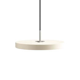 Φωτιστικό Οροφής Asteria Plus Mini Steel 2288C4174 Φ31x10.5cm Led 1200lm 18W 2400-3000k Pearl White Umage