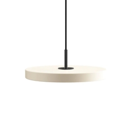 Φωτιστικό Οροφής Asteria Plus Mini Black 2288C4175 Φ31x10.5cm Led 1200lm 18W 2400-3000k Pearl White Umage