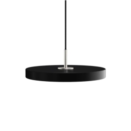 Φωτιστικό Οροφής Asteria Plus Mini Steel 2293C4174 Φ31x10.5cm Led 1200lm 18W 2400-3000k Black Umage