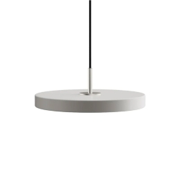 Φωτιστικό Οροφής Asteria Plus Mini Steel 2294C4174 Φ31x10.5cm Led 1200lm 18W 2400-3000k Nuance Mist Umage