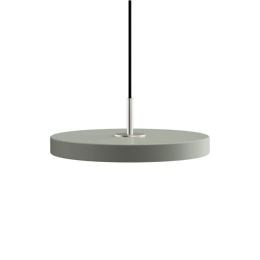 Φωτιστικό Οροφής Asteria Plus Mini Steel 2295C4174 Φ31x10.5cm Led 1200lm 18W 2400-3000k Nuance Olive Umage