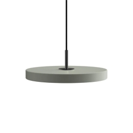 Φωτιστικό Οροφής Asteria Plus Mini Black 2295C4175 Φ31x10.5cm Led 1200lm 18W 2400-3000k Nuance Olive Umage
