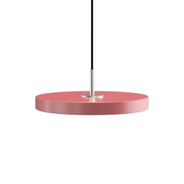 Φωτιστικό Οροφής Asteria Plus Mini Steel 2296C4174 Φ31x10.5cm Led 1200lm 18W 2400-3000k Nuance Rose Umage