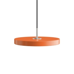 Φωτιστικό Οροφής Asteria Plus Mini Steel 2297C4174 Φ31x10.5cm Led 1200lm 18W 2400-3000k Nuance Orange Umage