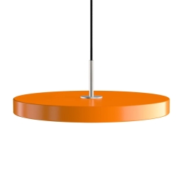 Φωτιστικό Οροφής Asteria Medium Steel 2423C4172 Φ43x4cm Led 1300lm 16W 3000k Nuance Orange Umage