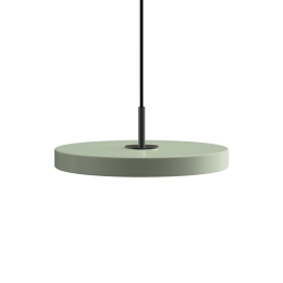Φωτιστικό Οροφής Asteria Mini Black 2431C4175 Φ31x3.3cm Led 900lm 14W 3000k Nuance Olive Umage