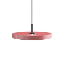 Φωτιστικό Οροφής Asteria Mini Black 2432C4175 Φ31x3.3cm Led 900lm 14W 3000k Nuance Rose Umage