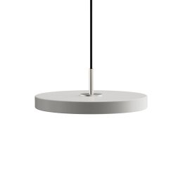 Φωτιστικό Οροφής Asteria Mini Steel 2430C4174 Φ31x3.3cm Led 900lm 14W 3000k Nuance Mist Umage