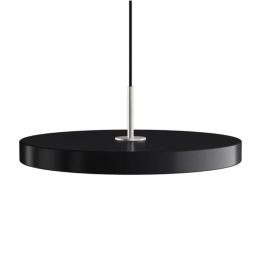 Φωτιστικό Οροφής Asteria Plus Medium Steel 2565C4172 Φ43x14cm Led 1600lm 28W 2400-3000k Black Umage