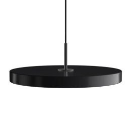 Φωτιστικό Οροφής Asteria Plus Medium Black 2565C4173 Φ43x14cm Led 1600lm 28W 2400-3000k Black Umage