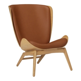 Πολυθρόνα The Reader Hope Leather 5502C5502-10 78x91x105cm Oak Cognac
